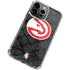 NBA Atlanta Hawks Dark Rust iPhone 15 Pro Clear Case