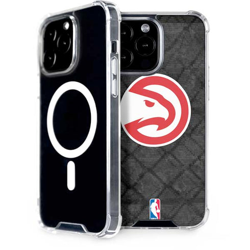 NBA Atlanta Hawks Dark Rust iPhone 14 Pro Max MagSafe Case
