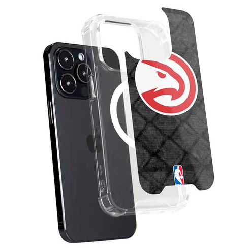 NBA Atlanta Hawks Dark Rust iPhone 15 Pro Max MagSafe Case