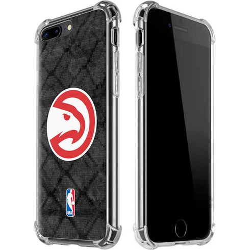 NBA Atlanta Hawks Dark Rust iPhone 7/8 Plus Clear Case
