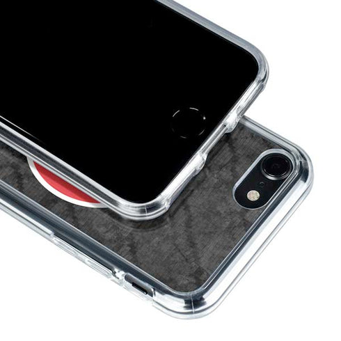 NBA Atlanta Hawks Dark Rust iPhone SE (2nd & 3rd Gen) Clear Case
