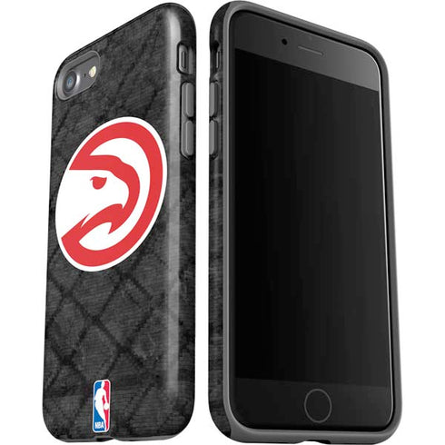 NBA Atlanta Hawks Dark Rust iPhone SE (2nd & 3rd Gen) Pro Case