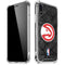 NBA Atlanta Hawks Dark Rust iPhone XR Clear Case
