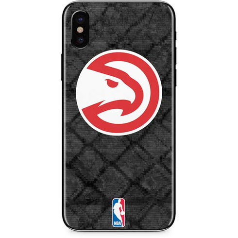 NBA Atlanta Hawks Dark Rust iPhone XS Skin