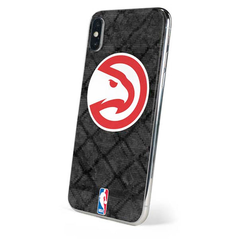 NBA Atlanta Hawks Dark Rust iPhone XS Skin