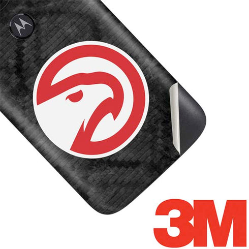 NBA Atlanta Hawks Dark Rust Moto E5 Play Skin