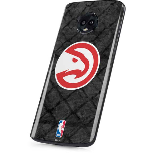 NBA Atlanta Hawks Dark Rust Moto G6 Skin