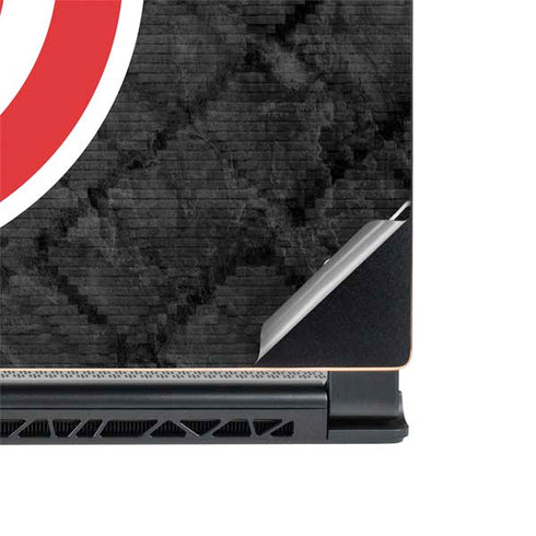 NBA Atlanta Hawks Dark Rust MSI GS65 Stealth Laptop Skin
