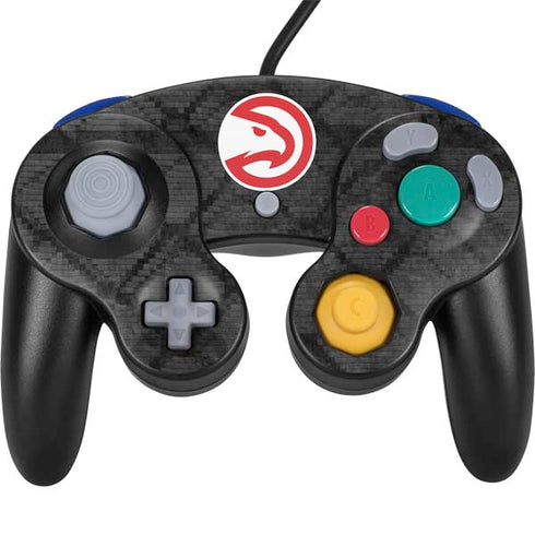 NBA Atlanta Hawks Dark Rust Nintendo GameCube Controller Skin