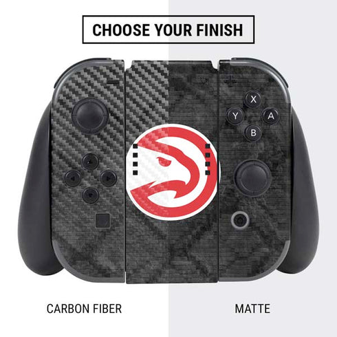 NBA Atlanta Hawks Dark Rust Nintendo Switch Bundle Skin