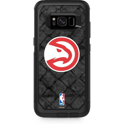 NBA Atlanta Hawks Dark Rust Otterbox Commuter Galaxy Skin