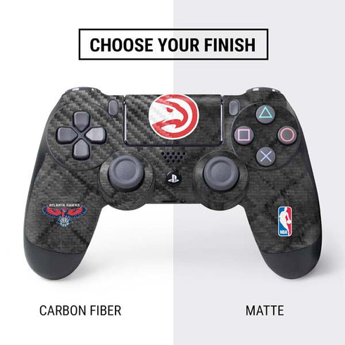 NBA Atlanta Hawks Dark Rust PS4 Controller Skin