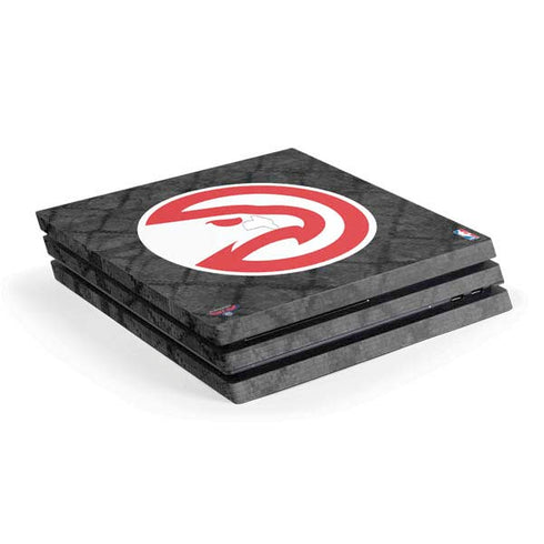 NBA Atlanta Hawks Dark Rust PS4 Pro Console Skin