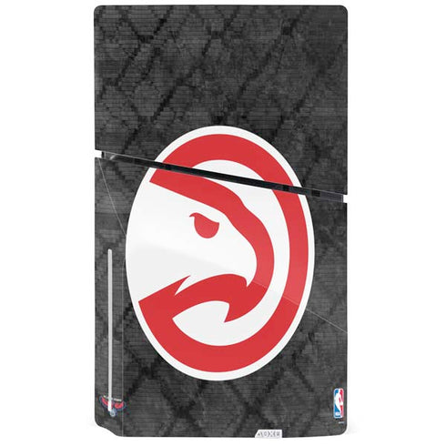 NBA Atlanta Hawks Dark Rust PS5 Slim Disk Bundle Skin