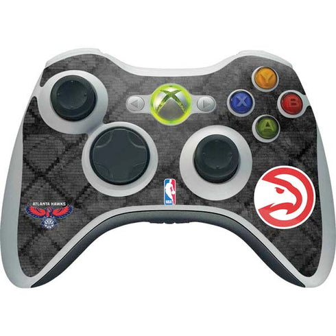 NBA Atlanta Hawks Dark Rust Xbox 360 Wireless Controller Skin