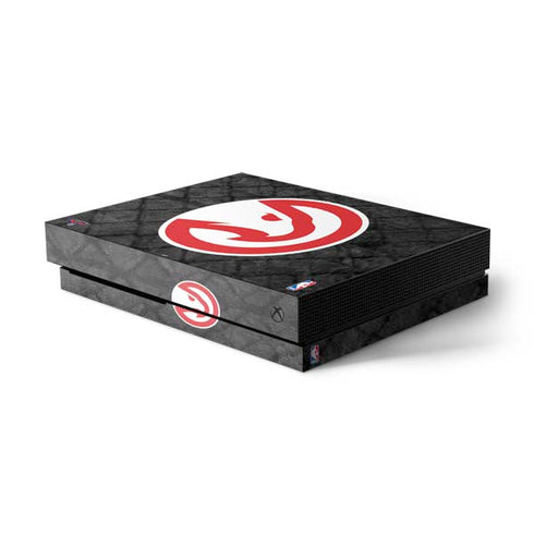 NBA Atlanta Hawks Dark Rust Xbox One X Console Skin