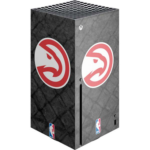 NBA Atlanta Hawks Dark Rust Xbox Series X Console Skin