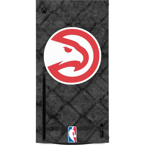 NBA Atlanta Hawks Dark Rust Xbox Series X Console Skin