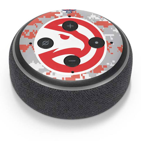 NBA Atlanta Hawks Digi Camo Amazon Echo Dot Skin