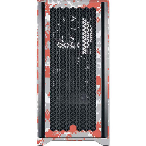 NBA Atlanta Hawks Digi Camo Corsair 4000D Tempered Glass Mid-Tower ATX Case Skin