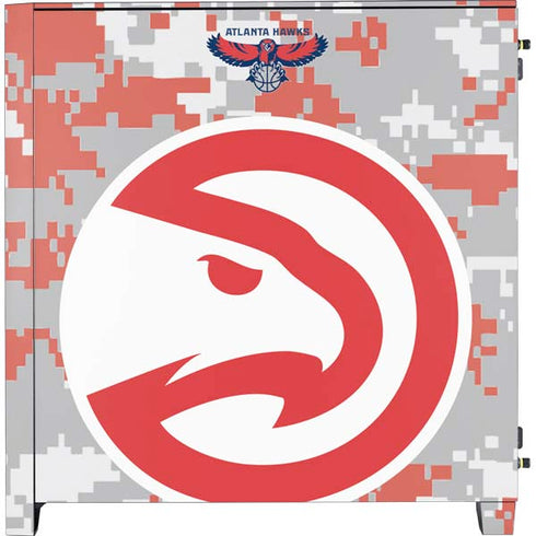 NBA Atlanta Hawks Digi Camo Corsair 4000D Tempered Glass Mid-Tower ATX Case Skin