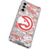 NBA Atlanta Hawks Digi Camo Galaxy A14 5G Clear Case