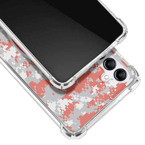 NBA Atlanta Hawks Digi Camo Galaxy A14 5G Clear Case