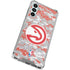 NBA Atlanta Hawks Digi Camo Galaxy A15 5G Clear Case