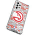 NBA Atlanta Hawks Digi Camo Galaxy A53 5G Clear Case