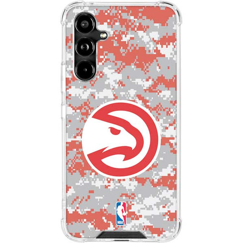 NBA Atlanta Hawks Digi Camo Galaxy A54 5G Clear Case