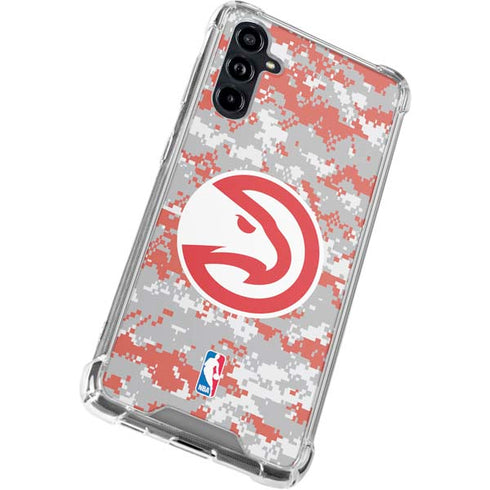 NBA Atlanta Hawks Digi Camo Galaxy A54 5G Clear Case