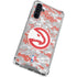 NBA Atlanta Hawks Digi Camo Galaxy A54 5G Clear Case