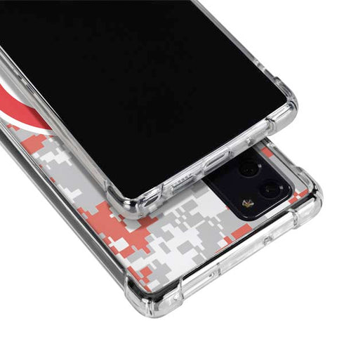 NBA Atlanta Hawks Digi Camo Galaxy Note20 5G Clear Case