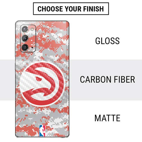 NBA Atlanta Hawks Digi Camo Galaxy Note20 5G Skin