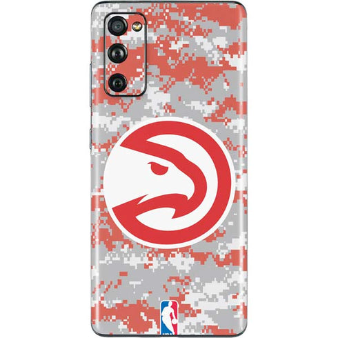 NBA Atlanta Hawks Digi Camo Galaxy S20 Fan Edition Skin