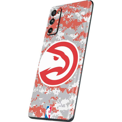 NBA Atlanta Hawks Digi Camo Galaxy S20 Fan Edition Skin