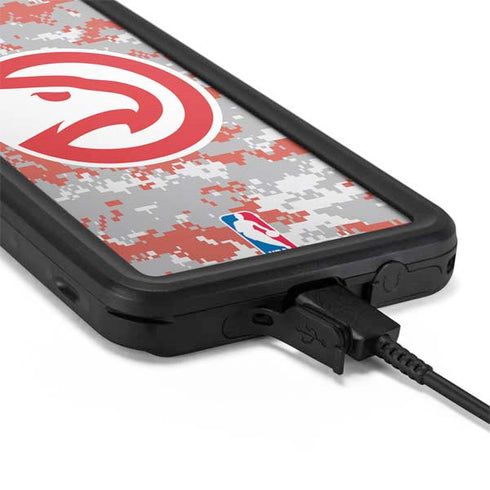 NBA Atlanta Hawks Digi Camo Galaxy S20 Plus Waterproof Case