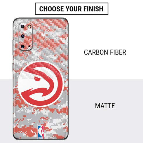 NBA Atlanta Hawks Digi Camo Galaxy S20 Skin