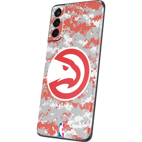 NBA Atlanta Hawks Digi Camo Galaxy S21 Plus 5G Skin