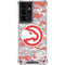 NBA Atlanta Hawks Digi Camo Galaxy S21 Ultra 5G Clear Case