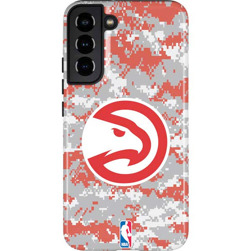 NBA Atlanta Hawks Digi Camo Galaxy S22 Plus Pro Case