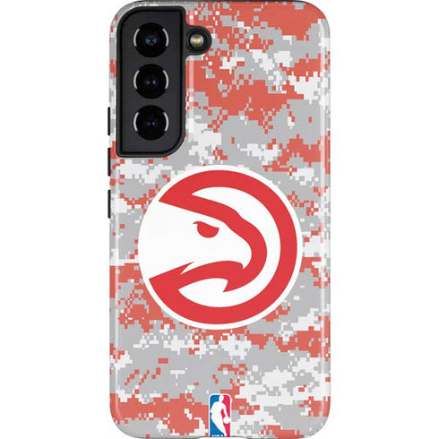 NBA Atlanta Hawks Digi Camo Galaxy S22 Pro Case