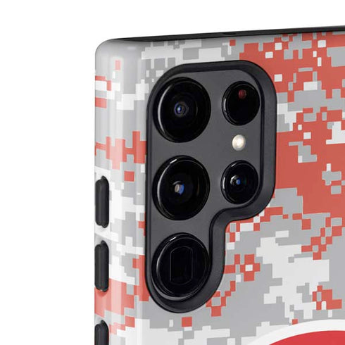 NBA Atlanta Hawks Digi Camo Galaxy S22 Ultra Pro Case