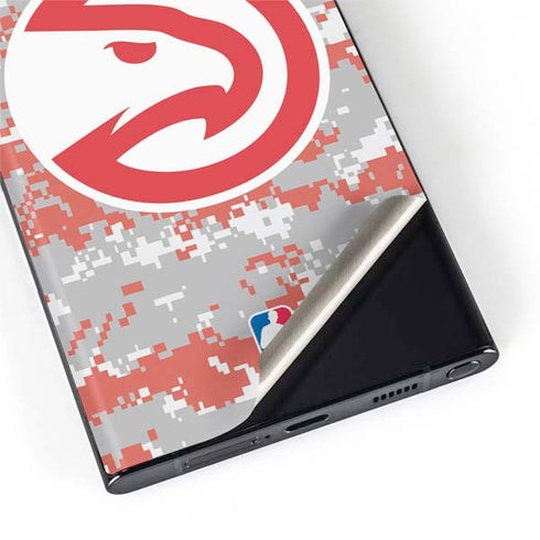 NBA Atlanta Hawks Digi Camo Galaxy S22 Ultra Skin