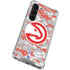 NBA Atlanta Hawks Digi Camo Galaxy S23 Clear Case
