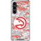 NBA Atlanta Hawks Digi Camo Galaxy S23 FE Clear Case