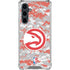NBA Atlanta Hawks Digi Camo Galaxy S23 FE Clear Case