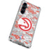 NBA Atlanta Hawks Digi Camo Galaxy S23 FE Clear Case