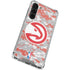 NBA Atlanta Hawks Digi Camo Galaxy S23 Plus Clear Case