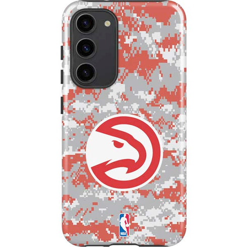 NBA Atlanta Hawks Digi Camo Galaxy S23 Plus Pro Case